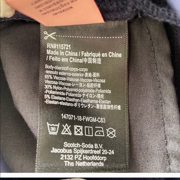 Scotch & Soda Kids Girls Cropped Flared Legging - Picture 7 of 9